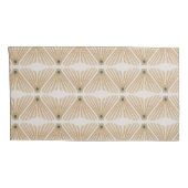 Art Deco bugs pastel Kussensloop (Achterkant-Rechts)