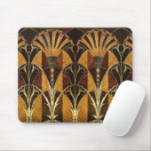 Art Deco Burl Wood Muismat (Met muis)