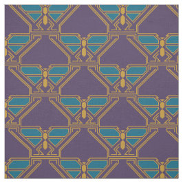Art Deco Butterflies Stof