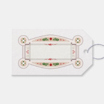 Art Deco Cadeaulabel