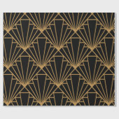 Art Deco Cadeaupapier (Vlak)