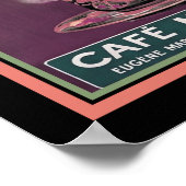 Art Deco Cafe Martin Coffee ad Poster (Hoek)