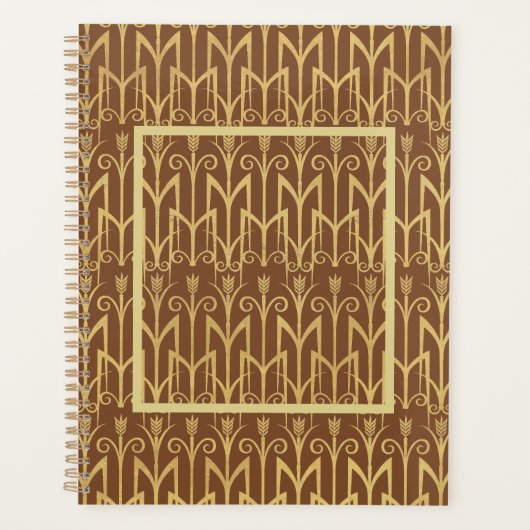 Art Deco Canyon Shutterbugs Planner (Voorkant)