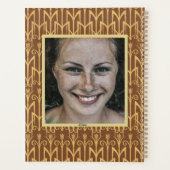 Art Deco Canyon Shutterbugs Planner (Achterkant)