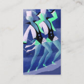 Art déco, Carte de visite (Dos)