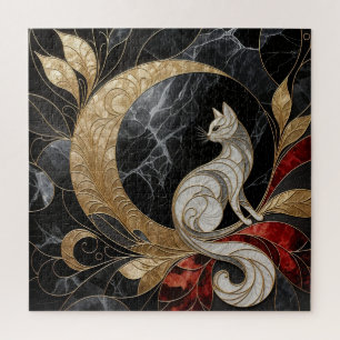 Art Deco Cat Legpuzzel