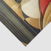 Art Deco Cat Tissuepapier (Detail)