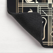 Art Deco Cats Muismat (Hoek)