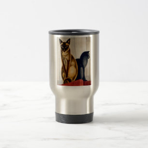 Art Deco Cats Reisbeker