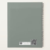 Art Deco Celebration | Pearl & Sunburst Wedding Planner (Achterkant)