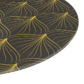 Art Deco Charm: geometrisch naadloos Snijplank (Hoek)