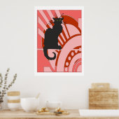 Art Déco Chat Noir (Cuisine)