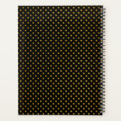 Art Déco Chat Noir Or (Dos)