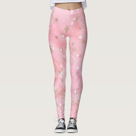 Art Deco Christmas Leggings (Voorkant)