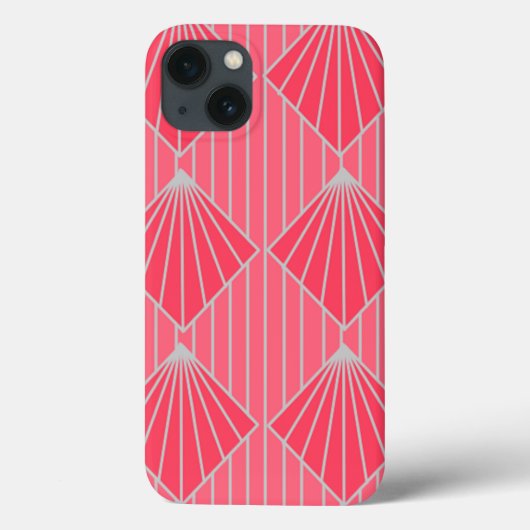 Art Deco Clam Shells Case-Mate iPhone Case (Achterkant)