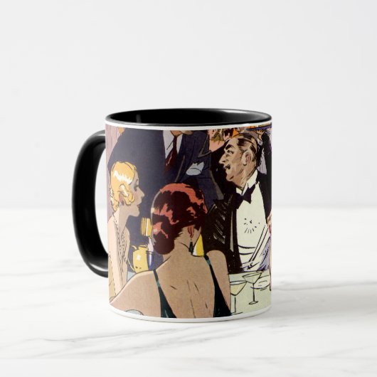 Art Deco Cocktail Party in Nightclub Mok (Voorkant links)