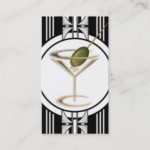 Art Deco Cocktails Sociaal Profiel Contactkaartje