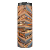 Art deco coppe look fan shell ontwerp thermosbeker (Achterkant)