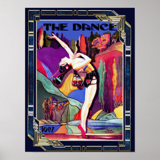 Art Déco Couverture "La Danse 1927"