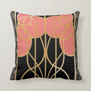 Art Deco Cushion. Abstract Kussen