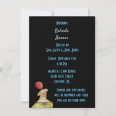 Art Déco Dames Bachelorette Party Invitation (Dos)
