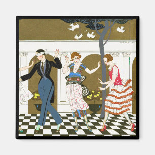 Art Deco Dance Magneet