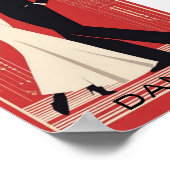 Art Deco Dance Poster (Hoek)