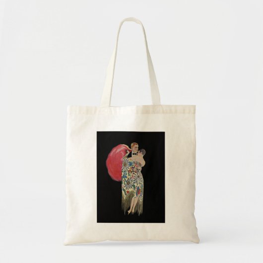 Art Deco-dansen,  liefde en Romance Tote Bag (Voorkant)