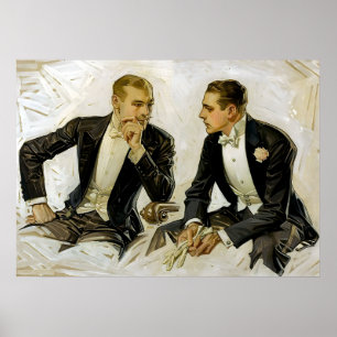  art deco de Donchester Poster