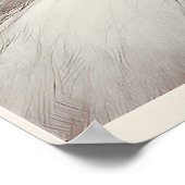 Art Déco, de lossom van de liefde Poster (Hoek)