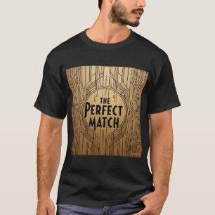 Art Deco De perfecte match Mannen Tshirt