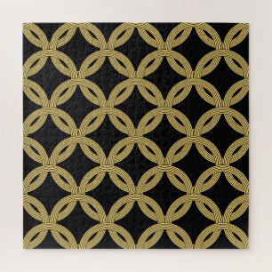 Art Deco Decoratie Naadloos Ornament Legpuzzel