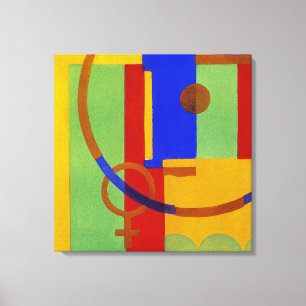 Art Deco Design #11 @ Emporio Moffa Canvas Afdruk