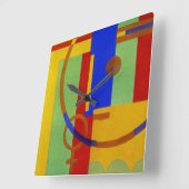 Art Deco Design #12 in Emporio Moffa Vierkante Klok (Hoek)