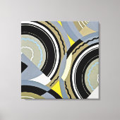 Art Deco Design #2 op Emporio Moffa Canvas Afdruk (Voorkant)