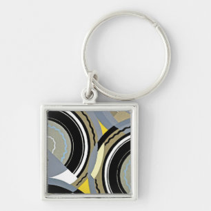 Art Deco Design #2 op Emporio Moffa Sleutelhanger