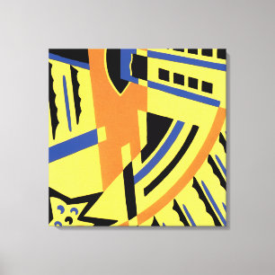 Art Deco Design #5 @ Emporio Moffa Canvas Afdruk