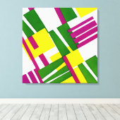 Art Deco Design #8 @ Emporio Moffa Canvas Afdruk (Insitu (Houten vloer))