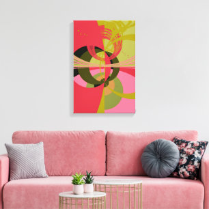 Art Deco Design Canvas Afdruk