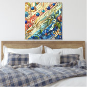 Art Déco Design Canvas Art (Insitu(Chambre))