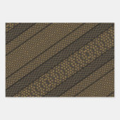 Art Deco-Design op 3 vellen 3 Design Gift Wrap (Voorkant 3)