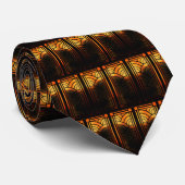 Art Deco-deur Stropdas (Opgerold)