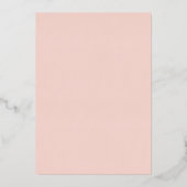 Art Déco Diamond Blush Mariage Numéro de table (Verso)
