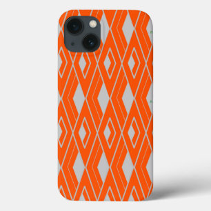 Art Deco Diamond Shapes iPhone 13 Hoesje