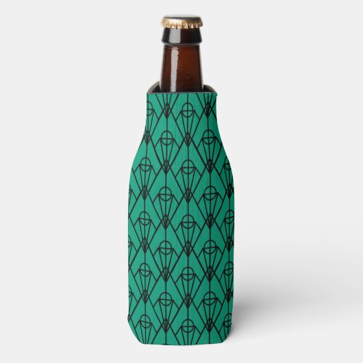Art Deco Diamonds Flesjeskoeler (Fles Voorkant)
