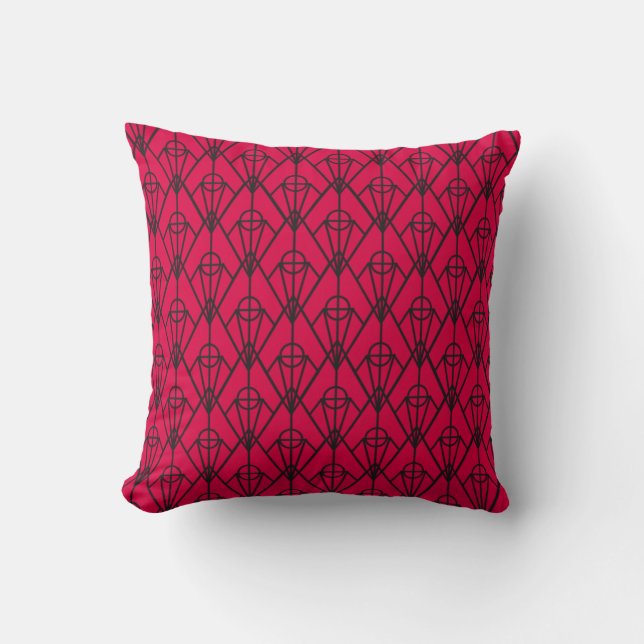 Art Deco Diamonds Kussen (Voorkant)