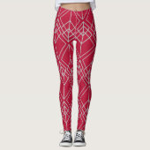 Art Deco Diamonds Leggings (Voorkant)