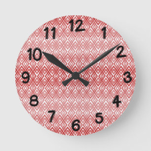 Art Deco Diamonds Ronde Klok