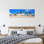 Art Deco District of South Beach Miami Canvas Afdruk (Insitu (Slaapkamer))