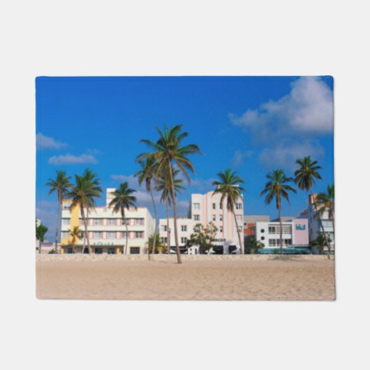 Art Deco District of South Beach Miami Deurmat (Voorkant)